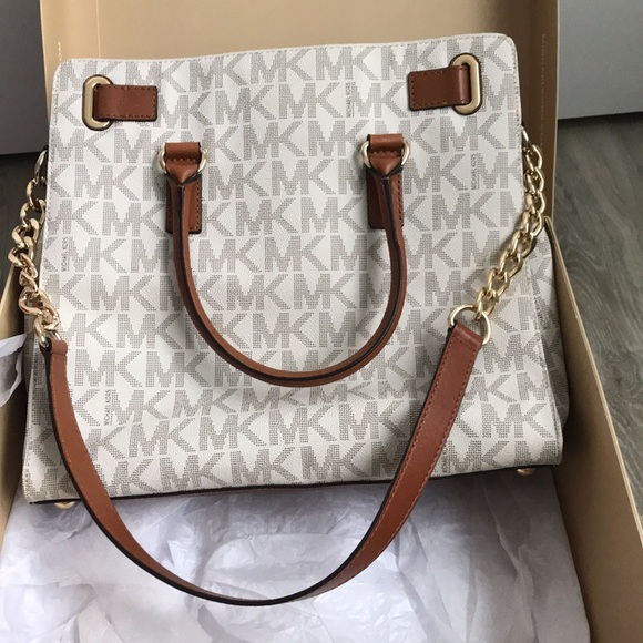 Michael Kors Hamilton Logo Bag Large - Picture 4 of 8